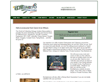 Tablet Screenshot of bombphoons.com